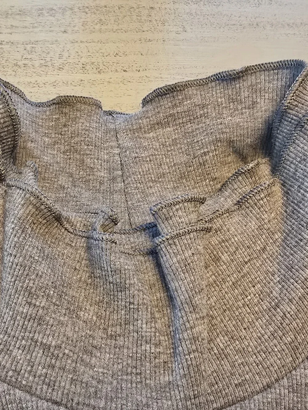 NWT Zaida Think Positive,Germany Womens EU42 US 10/12,M/L Gray Turt neck Sweater
